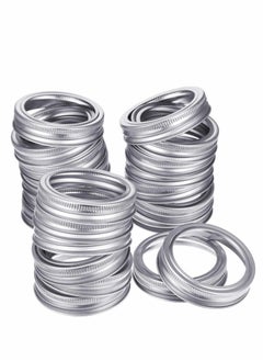 Y&D 24 Pcs Regular Mouth Replacement For Mason Jar Lids And Bands Split-Type Canning Jars Rings Bottle Storage Tin Caps  - Image 1