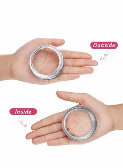 Y&D 24 Pcs Regular Mouth Replacement For Mason Jar Lids And Bands Split-Type Canning Jars Rings Bottle Storage Tin Caps  - Image 2