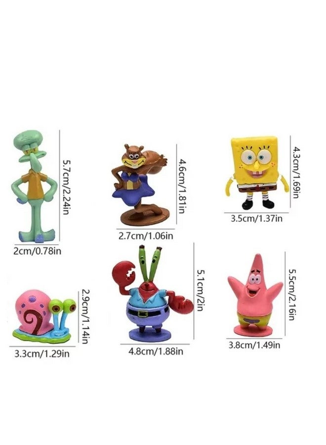 VAYINATO® 6 Pcs Cute Figure Model Aquarium Fish Tank Landscape Ornaments | Cute & Lifelike Ornaments for a Magical Underwater World by Petzlifeworld - Image 2