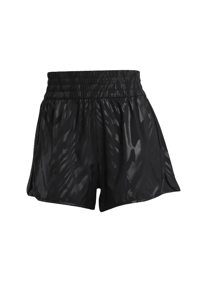 adidas Adidas Aop Pacer Black Shorts (1/4) Shorts For Women