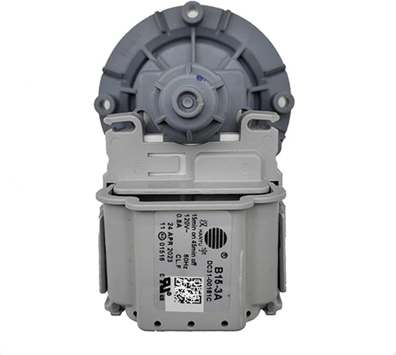 Samsung Washing Machine Drain Pump Assembly DC31 00181C 120V 60Hz Replacement Part - Image 2