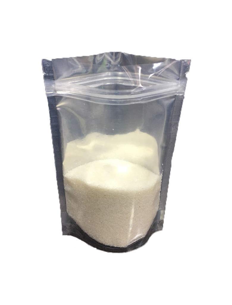 Deera DEERA Stand Up Ziplock Reusable Airtight Polyester Storage Pouch SemiSilver135mmX220mmPack of 25  - Image 3