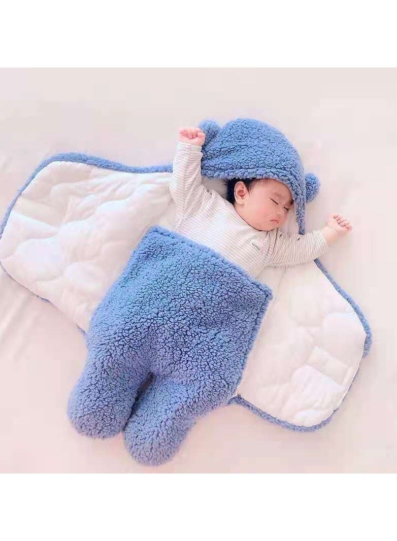 Loquat Baby Autumn And Winter Thickened Dual Purpose Swaddling Clothes