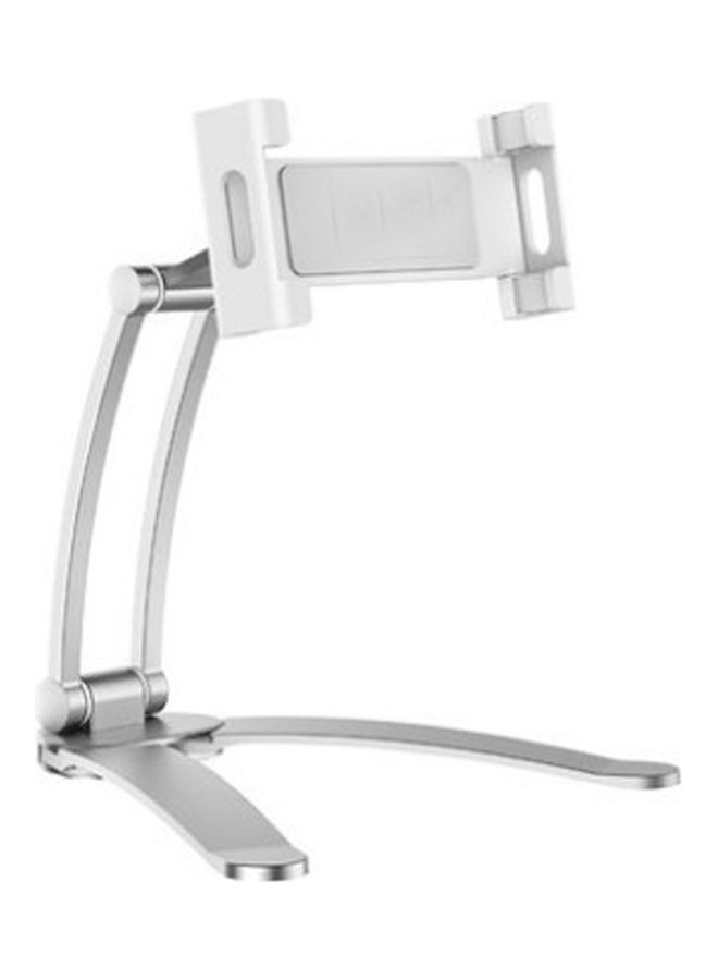 NIBEMINENT Wall Hanging Tablet Holder Silver/Grey  - Image 1