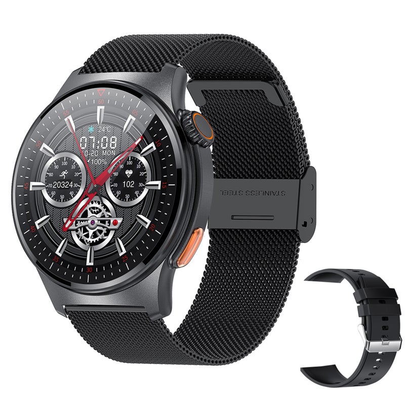 Smart Watch 1.39-Inch HD Display IP67 Waterproof - 100+ Sports Modes Fitness Tracker for Android iOS Daily Health Monitoring & Outdoor Activities - Image 1