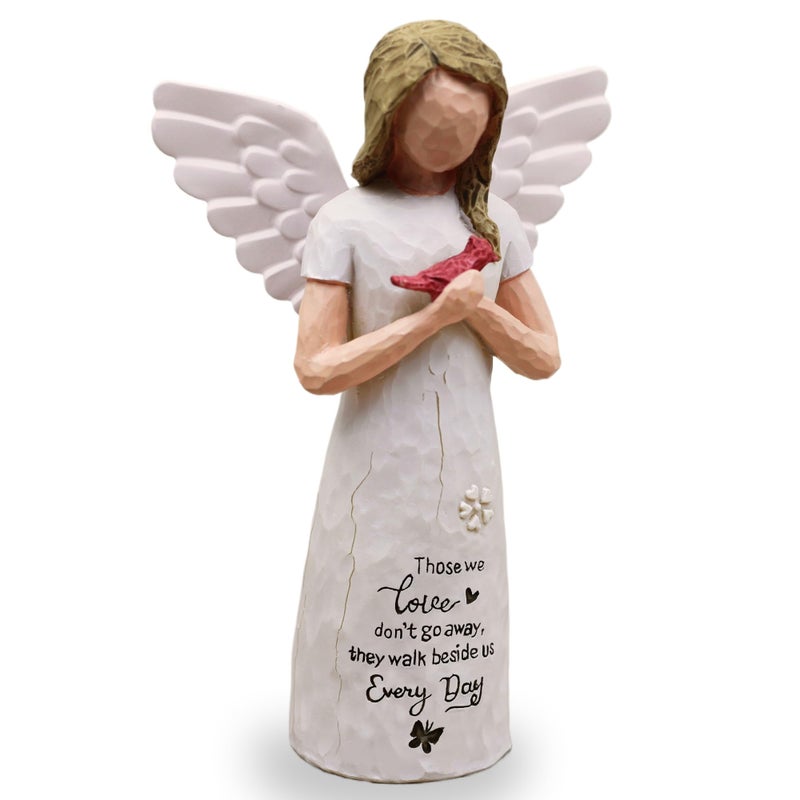 Cardinal Gifts for women Sympathy Gifts for Loss of Loved One Cardinal Decor Grief Gift for Women Loss of Father Sympathy Gift In Memory of Loved One Gifts Sculpted HandPainted Figurine