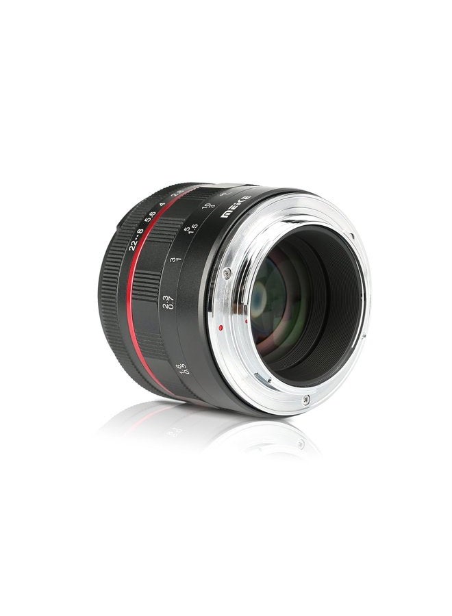 Meike MEKE 50mm F1.7 Full Frame Large Aperture Manual Focus Lens Compatible with Sony FE E Mount Mirrorless Cameras A7RIII A7III A7RIV A7IV A7 A9 A7C NEX 3 A9II A7II A6400 A6100 A6300 A6500 A6600 A7SIII - Image 3
