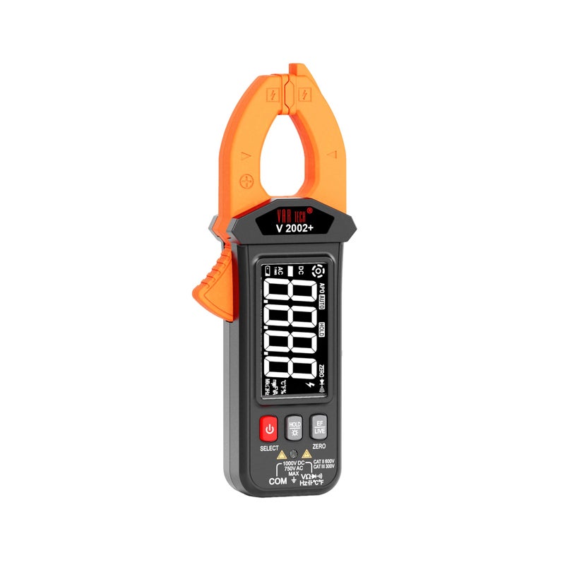 VAR TECH V 2002+ AC DC Digital Smart Clamp Meter mA Leakage tester True RMS - Image 5