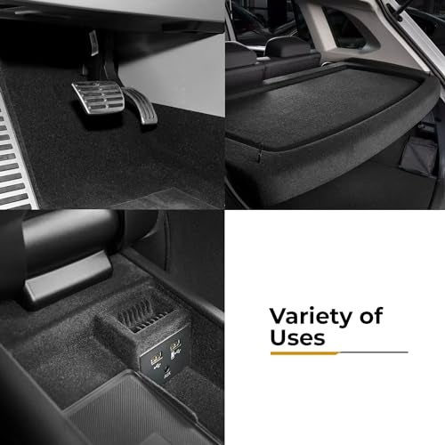 Siless 59"x122" Black Underfelt Carpet for Speaker, Sub Box Carpet, Auto, RV, Boat, Marine, Truck, Car Trunk Felt Fabric Material - Image 5