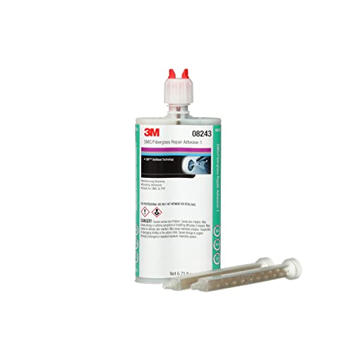 3M SMC/Fiberglass Repair Adhesive-1, 08243, Black, 200 mL Cartridge, Two-Part Urethane or Two-Part Epoxy Adhesive for Auto Repair Jobs - Image 5