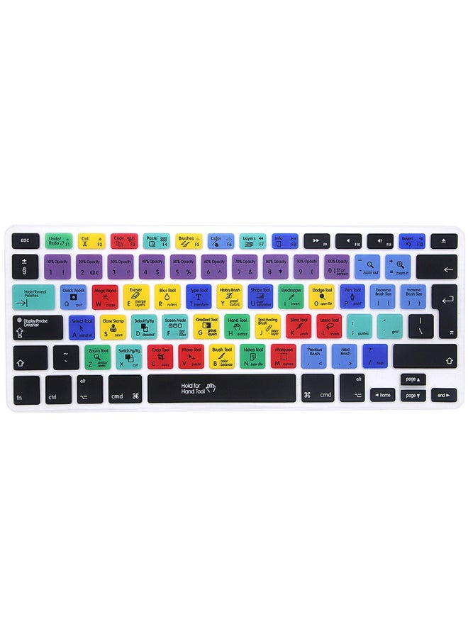 Generic - For Mac Book Apple Notebook Function Keys Air Protection PS Quick MAC Keys OS Computer Keyboard Film-Color:Wubi Radical Orange-Dimensions:12 Inches/A1708(no Touch Bra) - Image 1