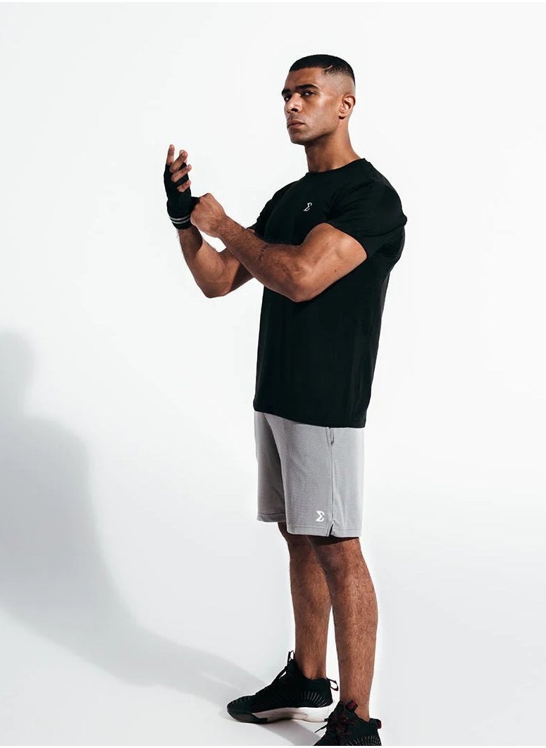 SIGMA FIT - Sigma Fit GRAY IMPACT 9 INCHES SHORT - M ,Color: GRAY - Image 1