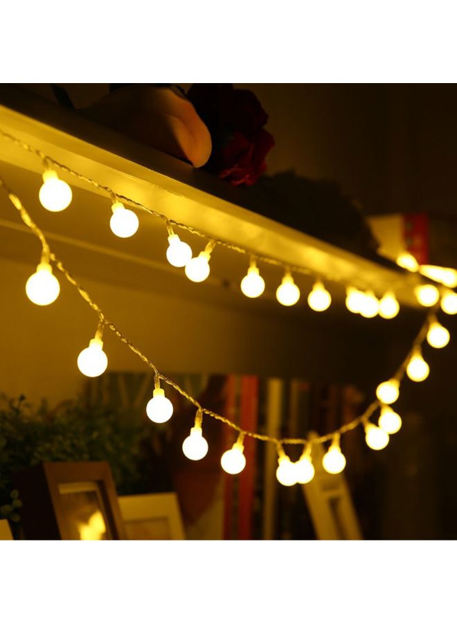 Loquat Decorative Cherry Balls Fairy LED String Light Yellow 13 x 8 x 7cm - Image 2