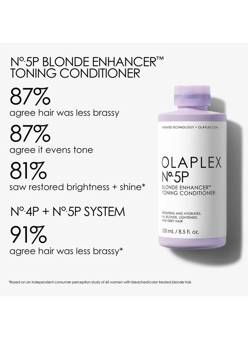 Original OLAPLEX N° 5P Blonde Enhancer™ Toning Conditioner 8.5 fl oz (250 ml)  - Image 3