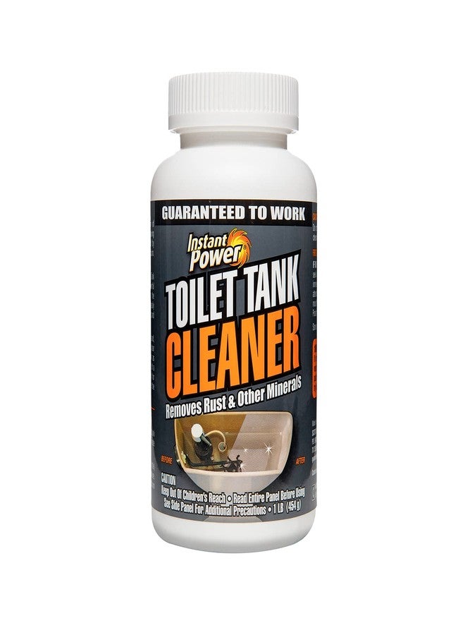 Instant Power Toilet Tank Cleaner - Bathroom Toilet Cleaning Powder, Removes Rust and Other Minerals, No Scrubbing, 16 Oz - Image 1