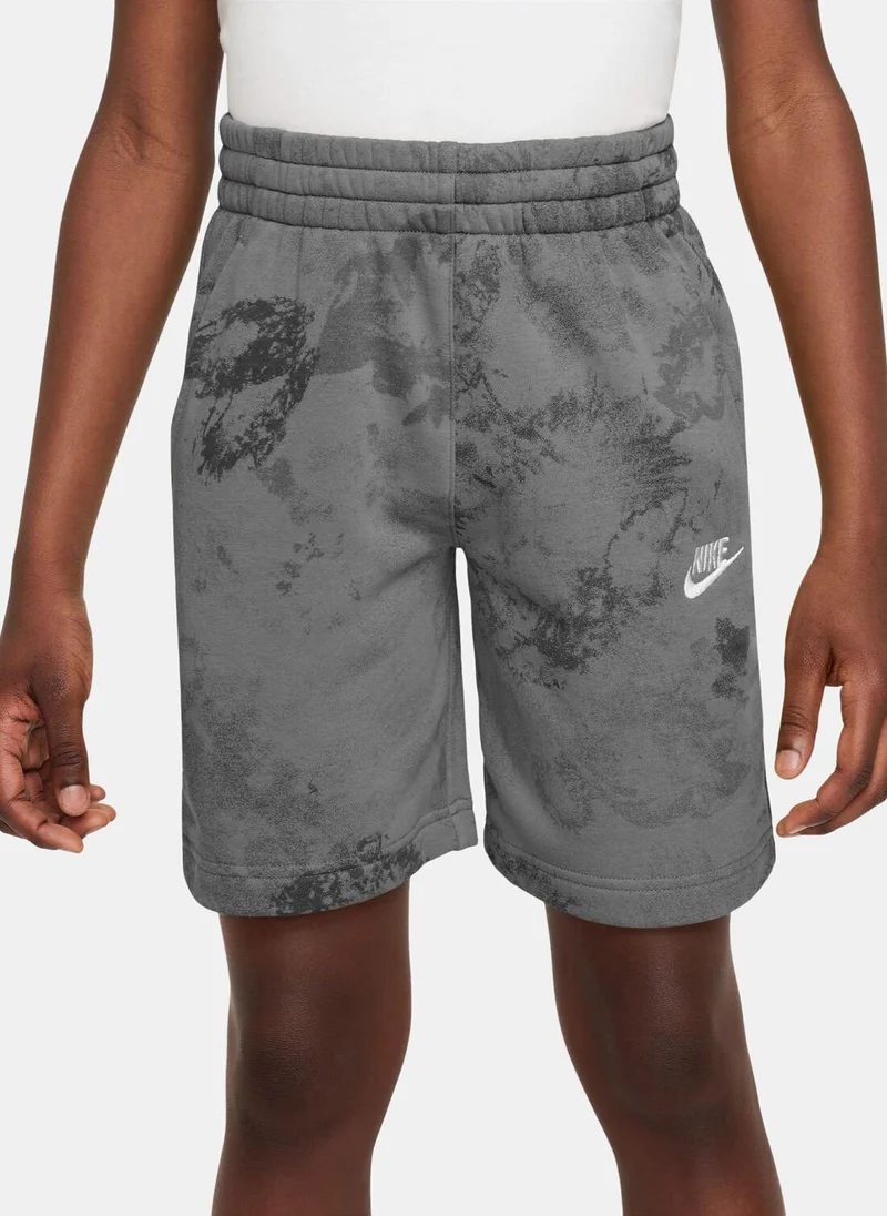 نايكي Kids' Sportswear Club Fleece Shorts
