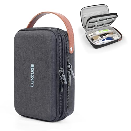 Luxtude Hair Clipper Case Portable Barber Travel Cases for Trimmers Guards Accessories Fits Wahl Andis Hatteker Oneisal Grooming Tools Case Only - Image 1