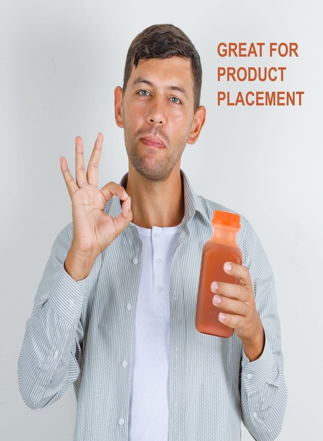 EcoQuality Empty Plastic Juice Bottles with Tamper Evident Caps 12 OZ - Smoothie Bottles - Ideal for Juices, Milk, Smoothies, Picnic's and even Meal Prep Juice Containers (12 ounces) (5) - Image 5