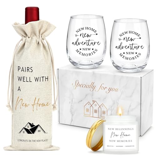 YENCHORN House Warming Gifts New Home Gift Ideas Cool Housewarming Gift Baskets New Apartment Unique Housewarming Blessing Gifts for Women, Men, Couple, First Time Home Buyers, Homeowners, Family - Image 1