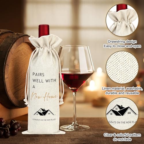 YENCHORN House Warming Gifts New Home Gift Ideas Cool Housewarming Gift Baskets New Apartment Unique Housewarming Blessing Gifts for Women, Men, Couple, First Time Home Buyers, Homeowners, Family - Image 5