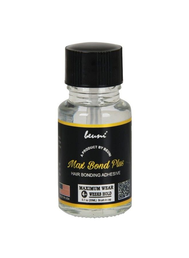 beuni Max Bond Plus Wig Glue Hair Replacement Adhesive Hair Ultra Hold Glue Bold Hold Front Glue (0.7 Oz 20 Ml) - Image 3