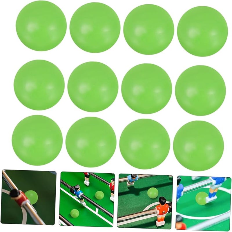 Glossy Mini Football Balls 12pcs Tabletop Soccer Game Accessories For Kids - Image 5