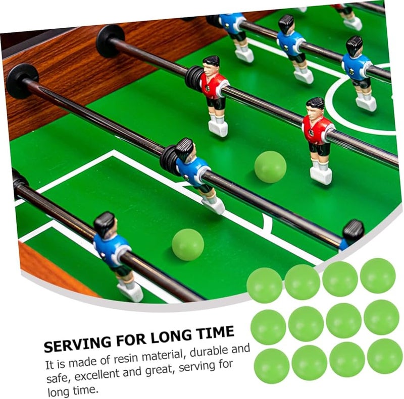 Glossy Mini Football Balls 12pcs Tabletop Soccer Game Accessories For Kids - Image 4