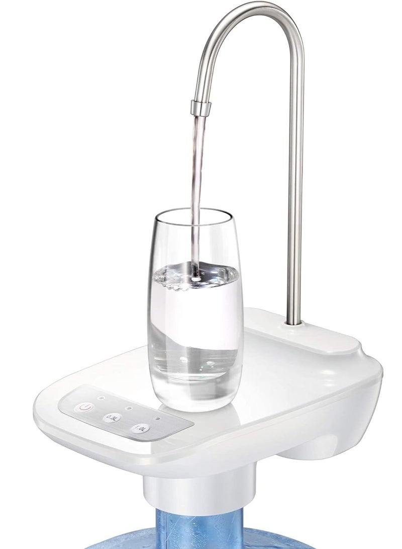 Water Pumps for 5 Gallon Bottle, Electric Drinking Water Pump Portable Water Bottle Dispenser, Automatic Water Dispenser Pump Water Bottle Pump for Home, Kitchen, Office, Camping - Image 1