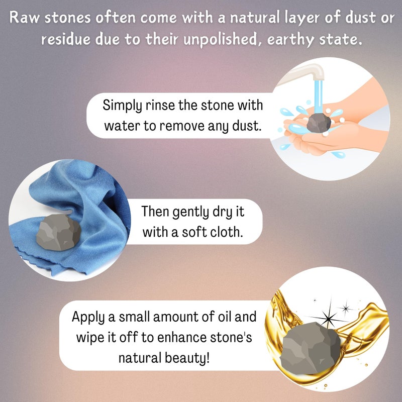 Amazing Gemstone أحجار كريمة مذهلة من الكوارتز الأسود الأصلي - تورمالين أسود (قطعتان) - Image 5