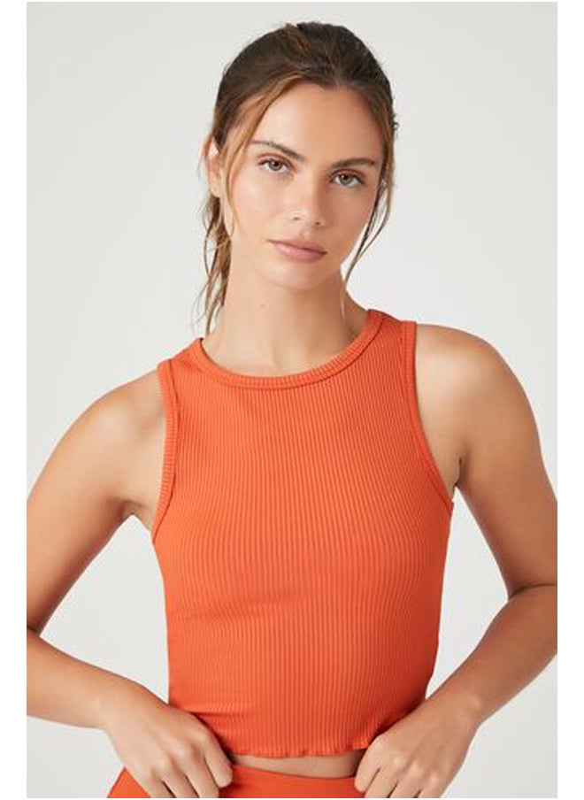 FOREVER 21 - Active Ribbed Knit Tank Top - Image 1