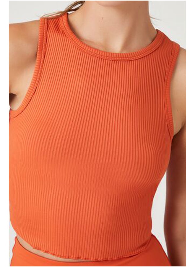 FOREVER 21 - Active Ribbed Knit Tank Top - Image 1