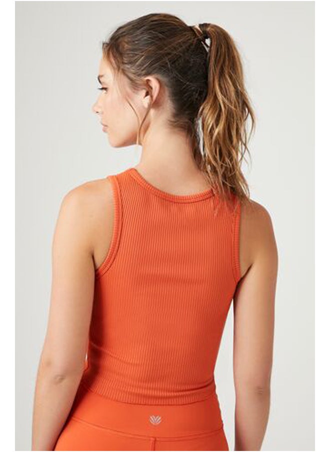 FOREVER 21 - Active Ribbed Knit Tank Top - Image 1