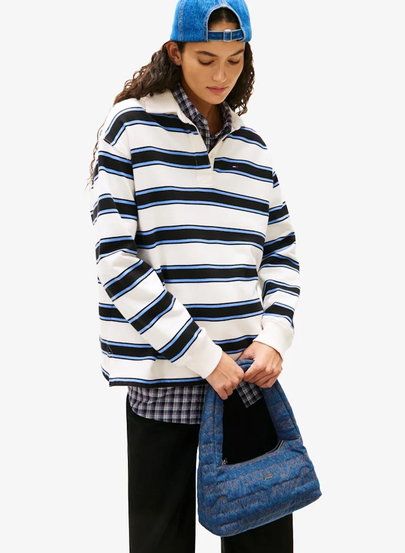 تومي جينز حقيبة كتف جينز حضرية