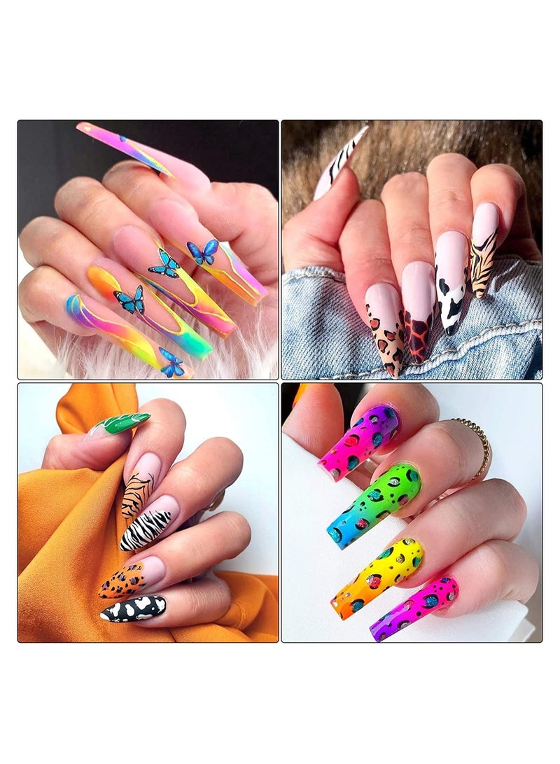 brunson Gel Paint 5g French Ombre nail art Soak off UV LED Gel Polish for Manicure Pedicure Long Lasting 3D No Cleanse Nail Art 2in1 Gel Creamy Painting Gel for 3d sculpture Good Self Leveling Rich Pigment - Image 2