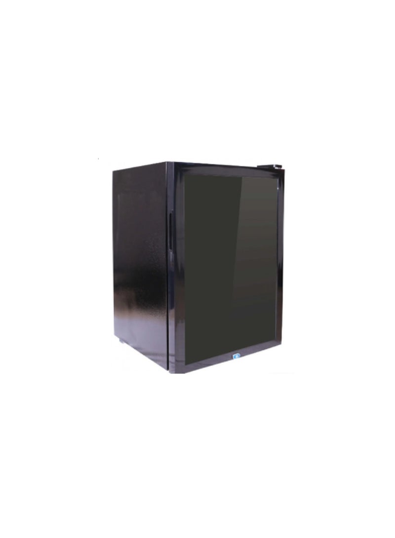 Starway Glass Display Refrigerator 4.66 cu ft - 132 L - Black - SW135GD