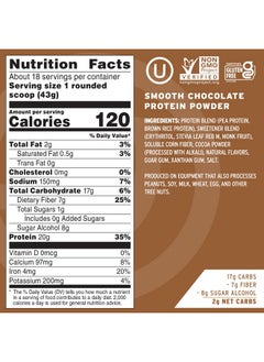 No Cow Vegan Protein Powder Chocolate 20G Plant Based Protein Recyclable Bag Dairy Free Soy Free No Sugar Added Keto Friendly Gluten Free Naturally Sweetened Non Gmo Kosher 1.74 Pound  - Image 5