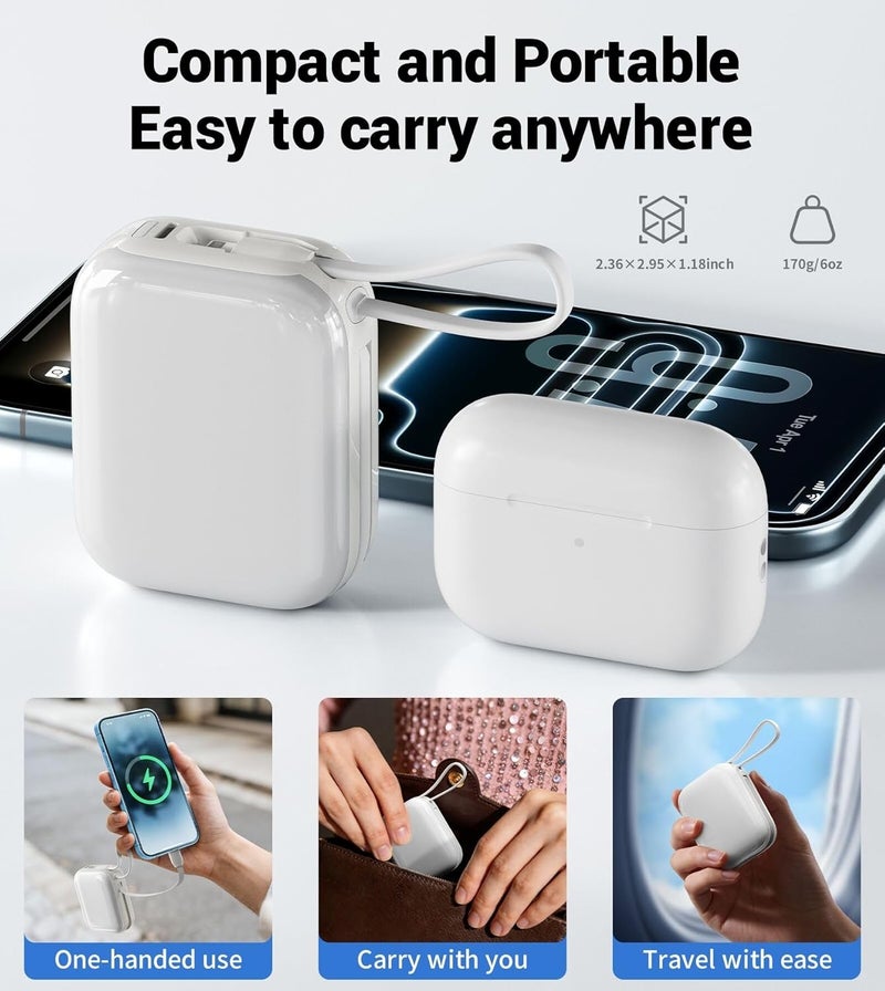 TONEOF Tonyov 22.5W USB Power Bank with 3 Ports for iPhone, Samsung & Android Devices - Image 3