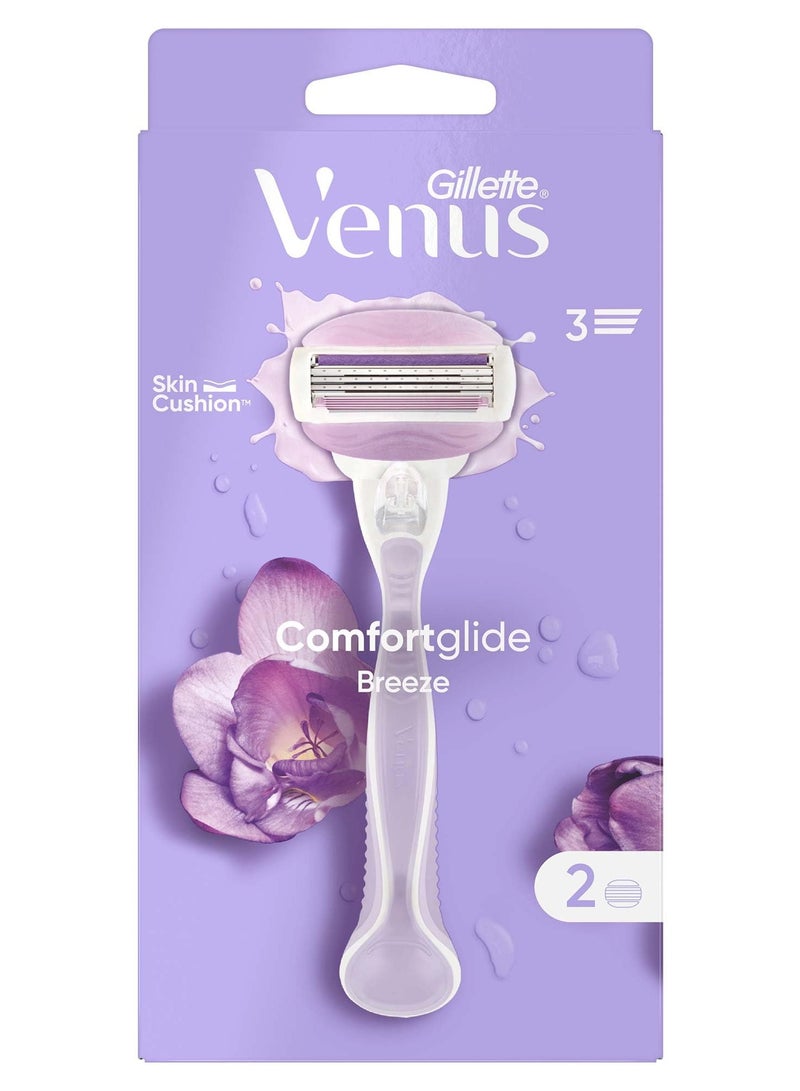 ماكينة حلاقة فينوس بريز 1 مقبض+2شفرة 3S