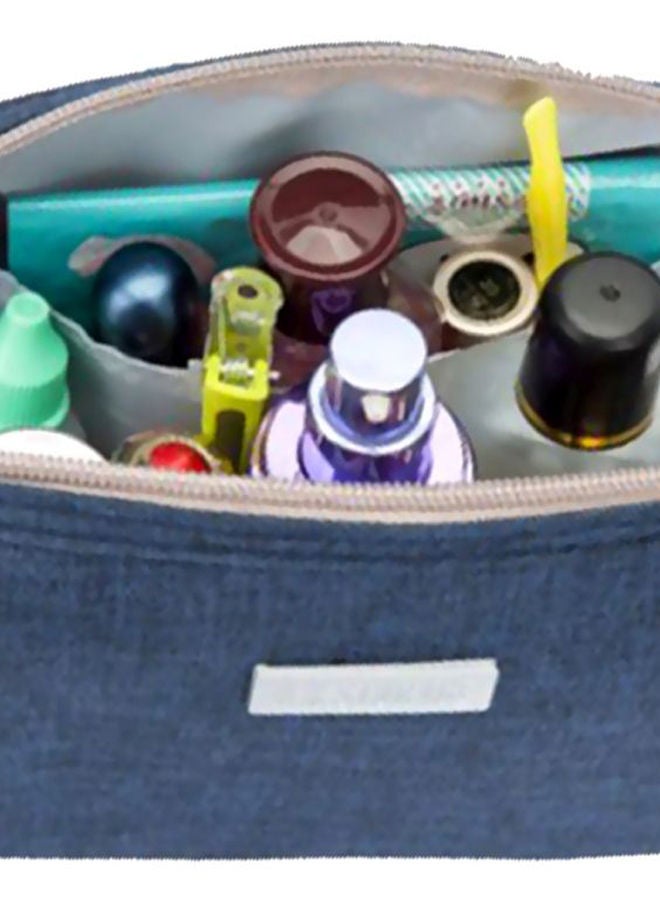 نيبمينينت حقيبة ماكياج مضادة للماء أزرق/رمادي - Image 2