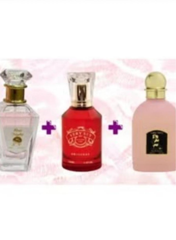 W Set of 3 original pheromone perfumes