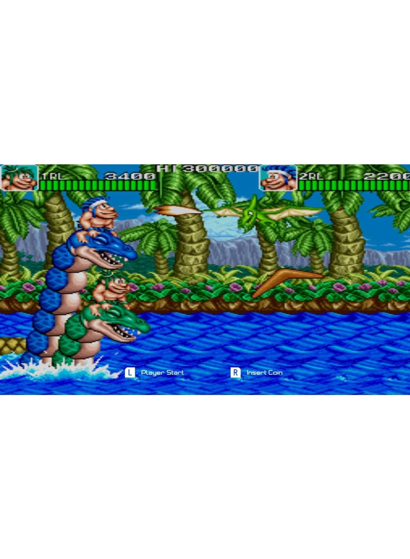 ميكرودس New Joe & Mac: Caveman Ninja [T-Rex Edition] - PlayStation 5 (PS5) - playstation_5_ps5 - Image 5