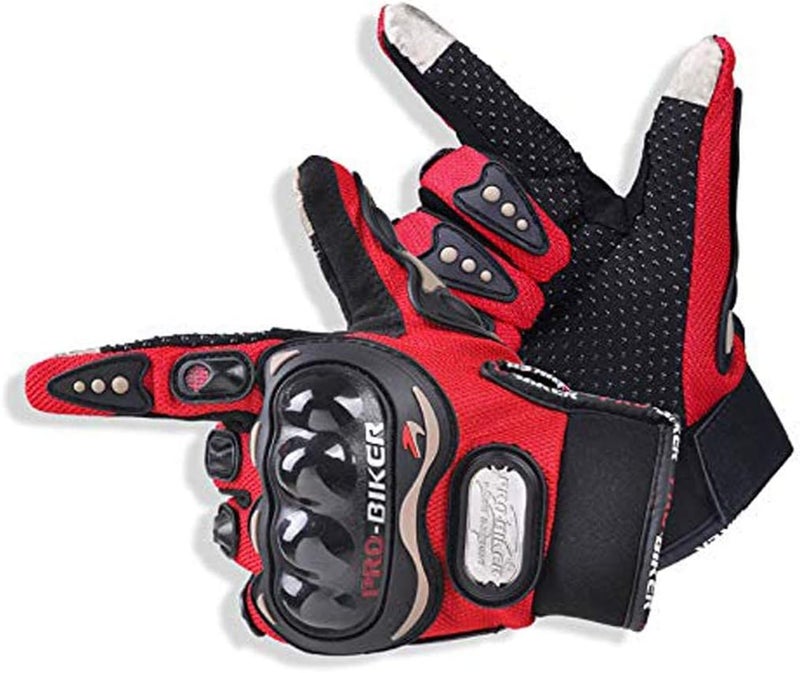 CHCYCLE Touch Screen Motorcycle Gloves for Summer - Protective Racing Gear - Image 1