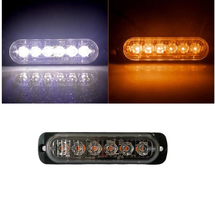 Generic 12-24V Flashing Side Light for Cars and Trucks White 
