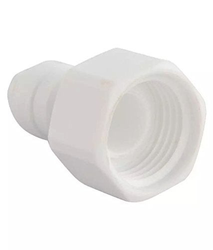 APure APure RO Female Straight Connector with Teflon Tape 12inch White Set of 2 - Image 5