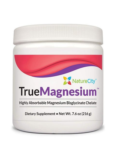 Truemagnesium Highly Absorbable Magnesium Bisglycinate Chelate 60 Servings
