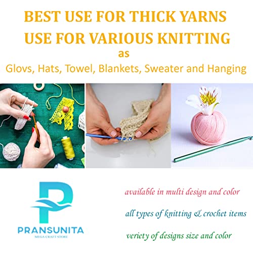 PRANSUNITA Super Thick Fluffy Jumbo Polyester Baby Blanket Chenille Yarn For Knitting,Crochet&Home Decor Projects,Afghans,Throw Pillows,Cushions&Blankets.-100 Gms 6Mm Thickness Colour White - Image 4