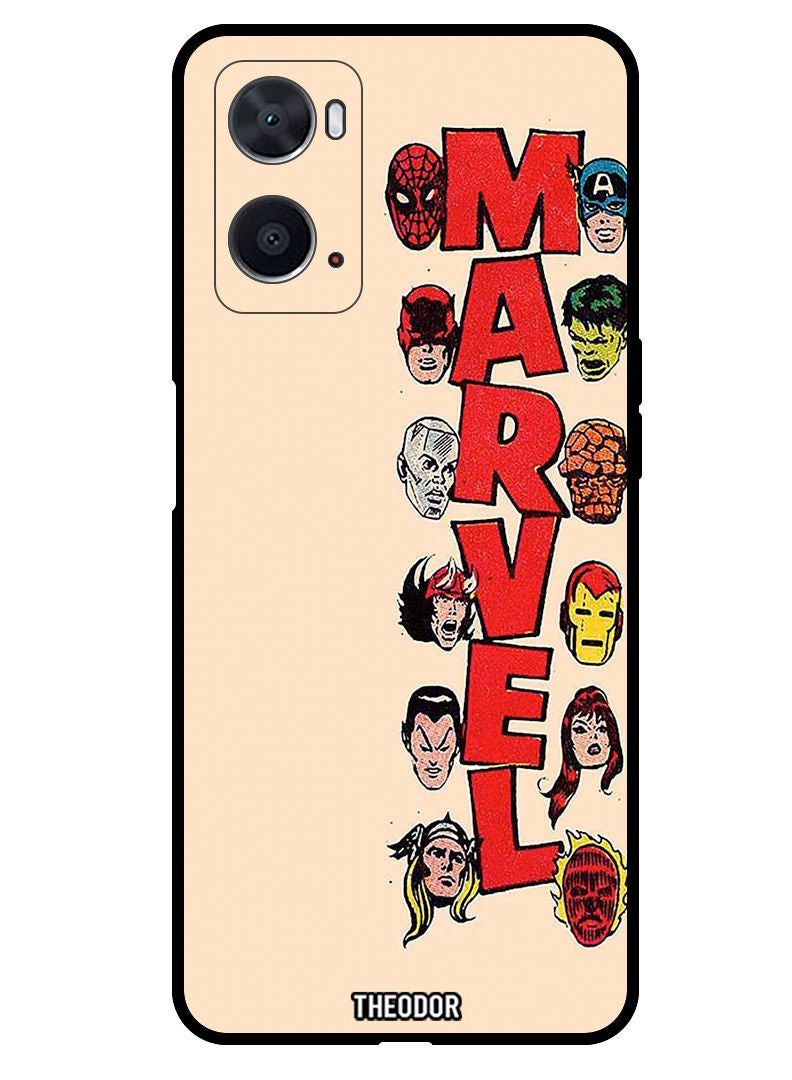 Theodor Protective Case Anti ScratchShockproof Cover For OPPO A76 Marevl - Image 1