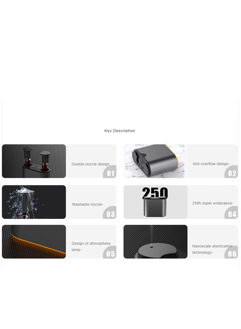 Arabest موزع الزيوت العطرية العطرية 20 مل، كابل طاقة USB-C، مؤقت، مرطب هواء عطري للمنزل وغرفة النوم - Image 3