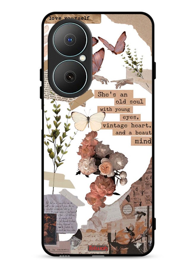 Tolwak Huawei Nova Y73 Protective Case Cover She Is An Old Soul