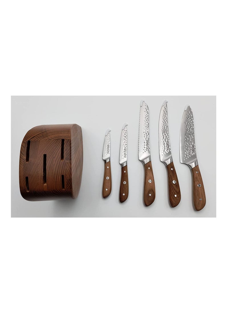 ARCULINA 6 Piece Knife Block Set  - Image 3